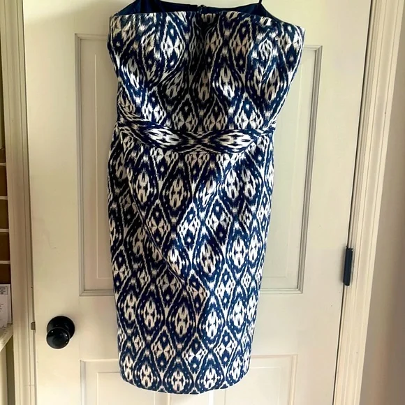 Banana republic size 14 strapless dress - Picture 1 of 3